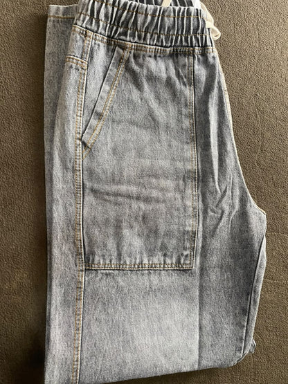 Doth Casual-Style Denim Super Baggy Jeans | 4 Pockets