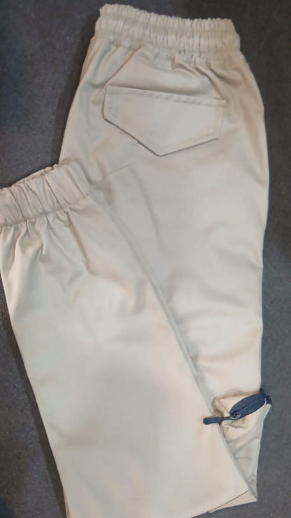 Men's Loose Bottom Cargo Trouser | 100% cotton | 6 Pockets